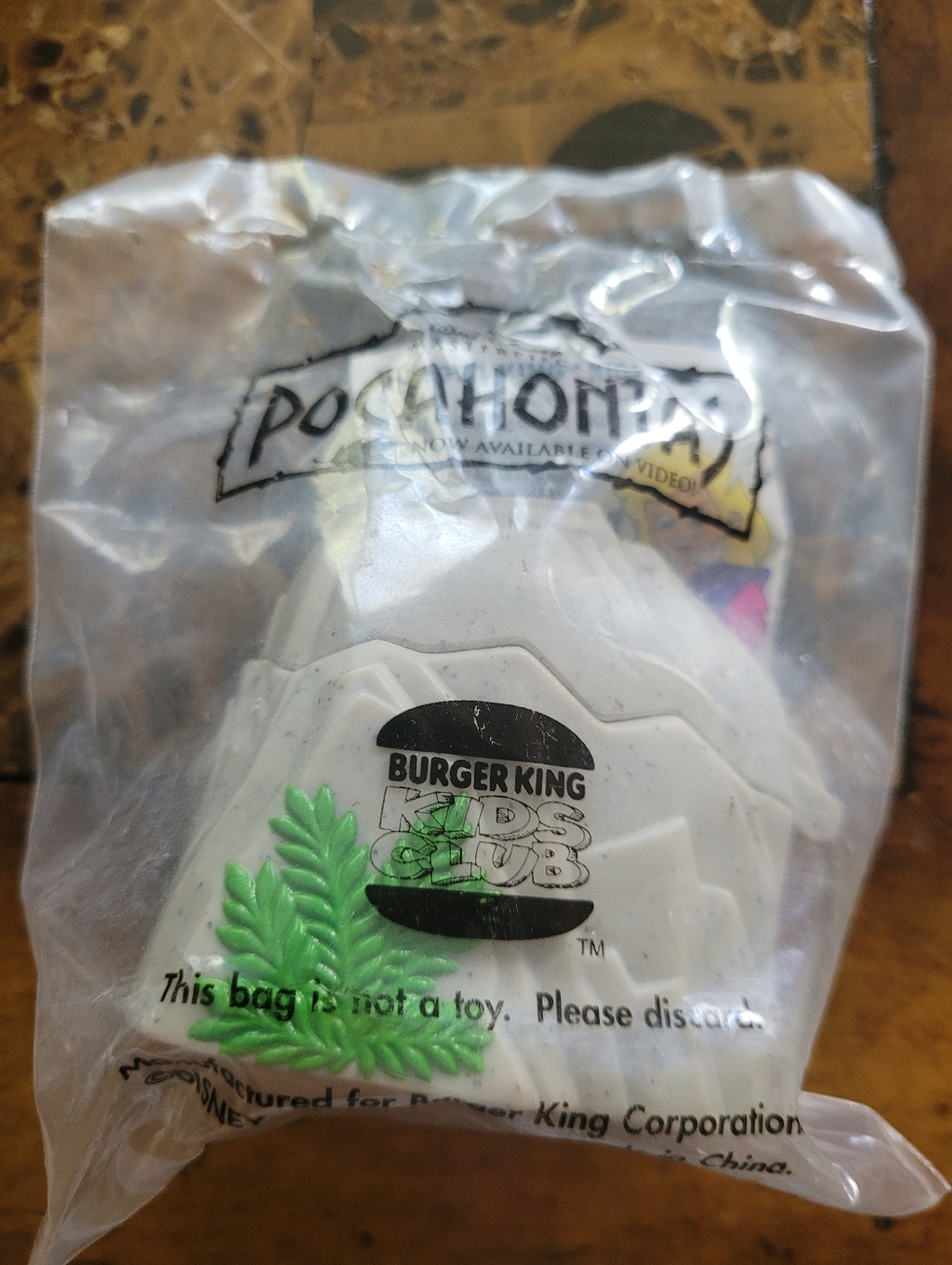 Burger King Vintage Kids Club Toy